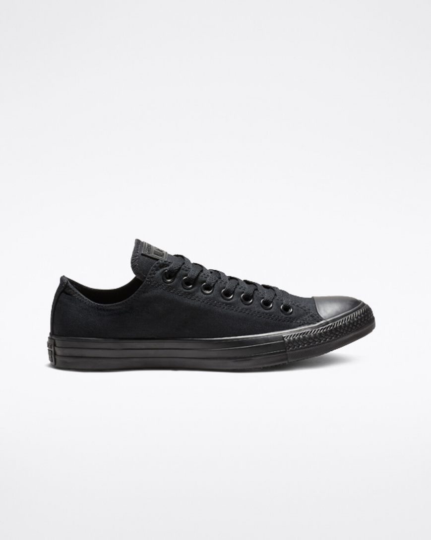 Men\'s Converse Chuck Taylor All Star Classic Low Top Shoes Black | AU 13560A